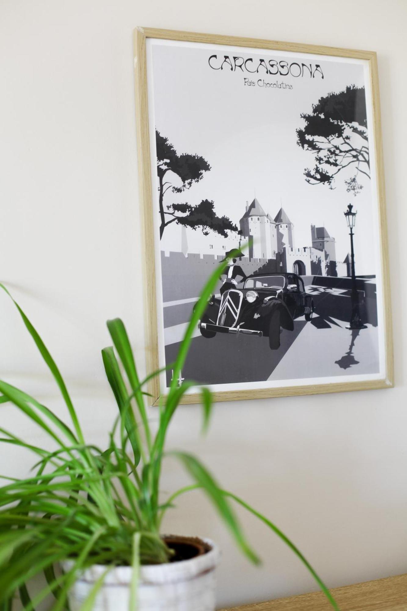 Studio Avec Parking Vue Sur La Cite De Carcassonne Eksteriør bilde