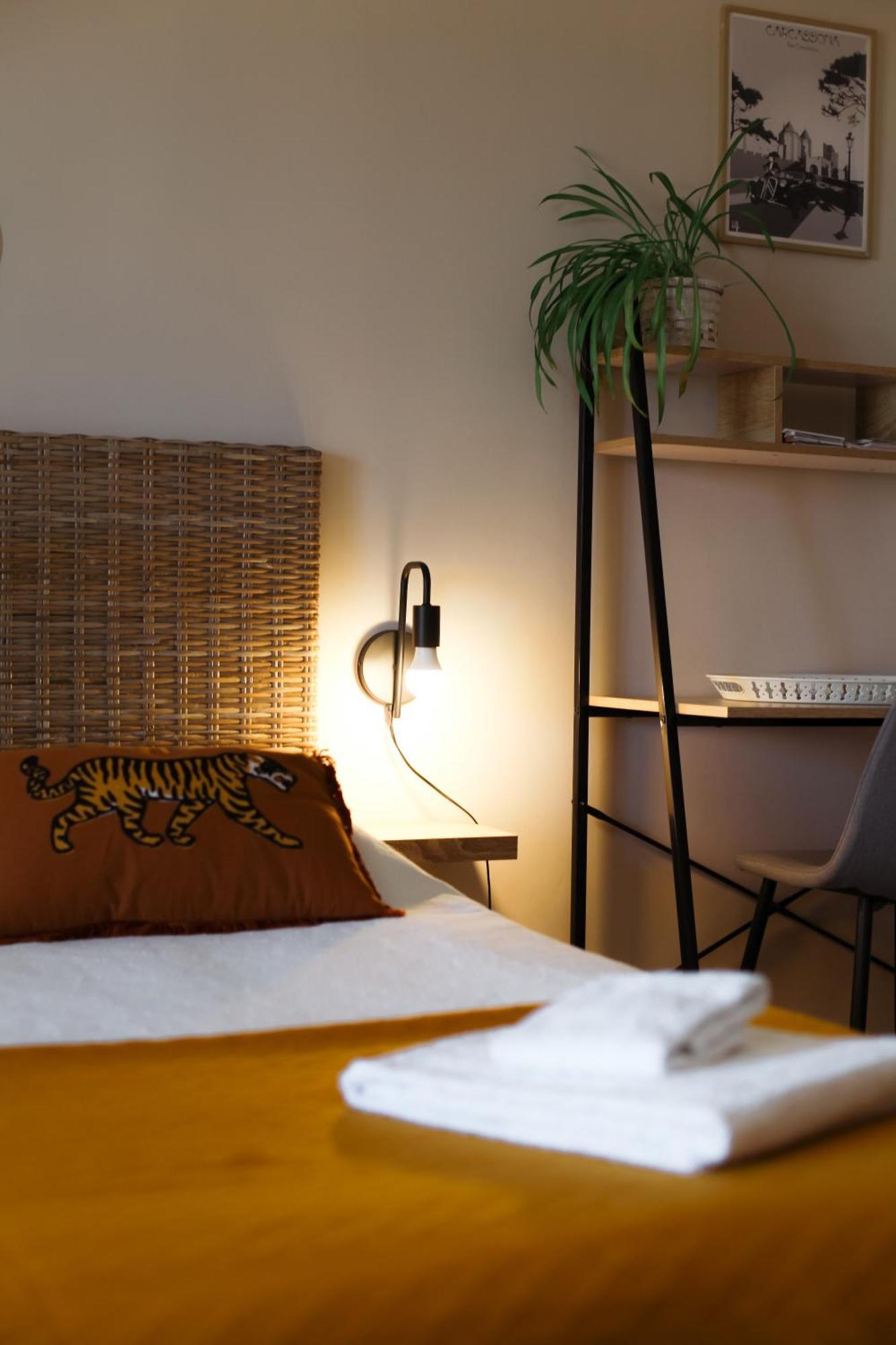 Studio Avec Parking Vue Sur La Cite De Carcassonne Eksteriør bilde